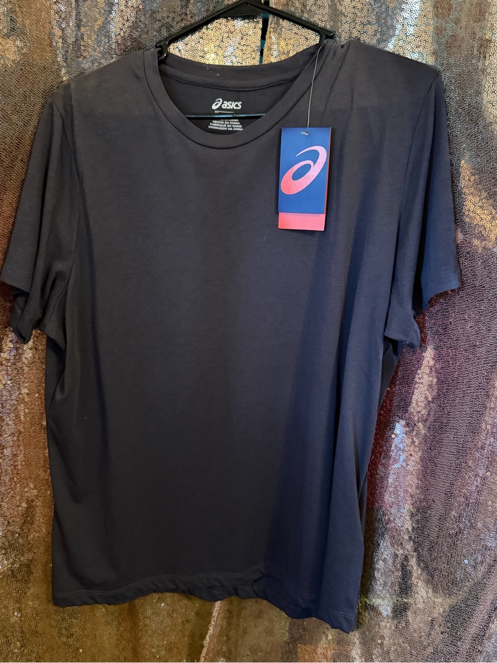 Asics Women’s Black Short Sleeve Crewneck Tee